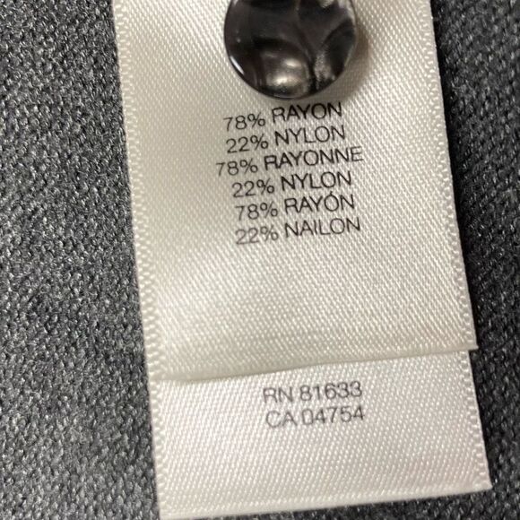 KENNETH COLE Sweater Shrug Cardigan Gray Size Large Long Sleeve - Picture 7 of 8